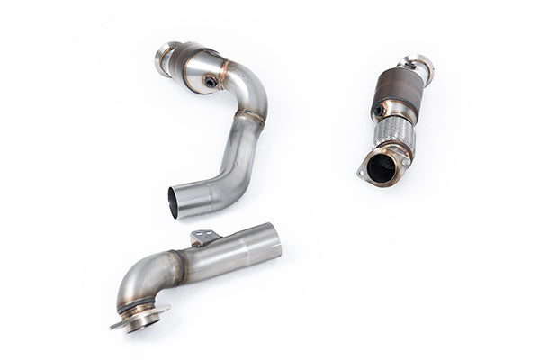 Milltek Large Bore 3" Downpipe & Hi-Flow Sports Cat for BMW G82 G83 G84 G87