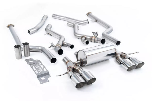 Milltek Non-Resonated Primary Cat-Back for BMW G87 M2 Exhaust