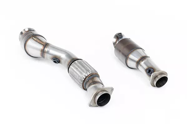 Milltek Large Bore 3" Downpipe & V2 HJS Cats for BMW G8X