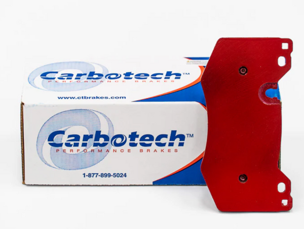 Carbotech 1521 CT5-V Blackwing Front Brake Pads - Low Dust Iron Rotors