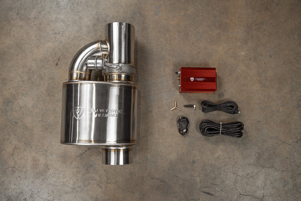 UNIVERSAL VALVED MUFFLER KIT