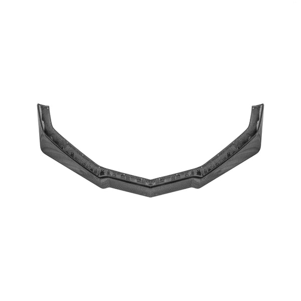 Corvette C8 Z06, ZR1, E-Ray DRY CARBON FIBER Front Splitter Z07 Extended One-Piece Package