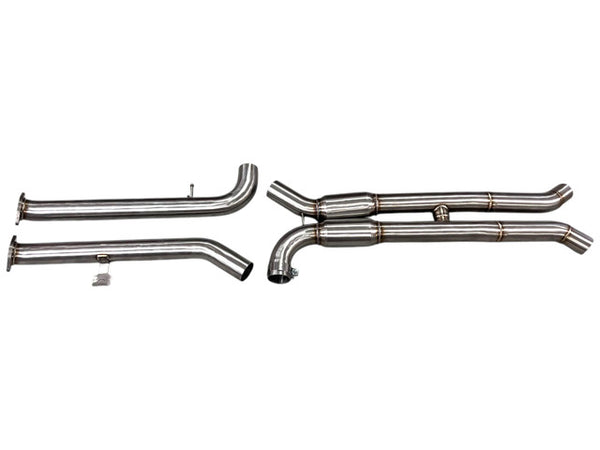 MAD BMW S58 Resonated H-Pipe Midpipe M2 G87