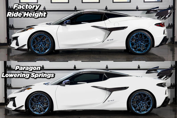 Paragon Performance C8 Corvette ZR1 Lowering Springs by Hyperco