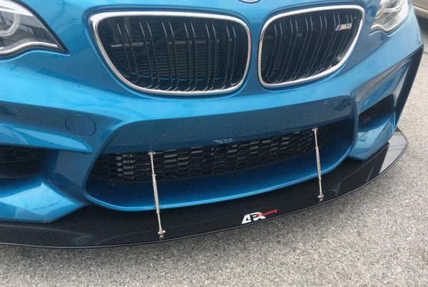 BMW F87 M2 Stock Bumper Front Wind Splitter 2016-2021