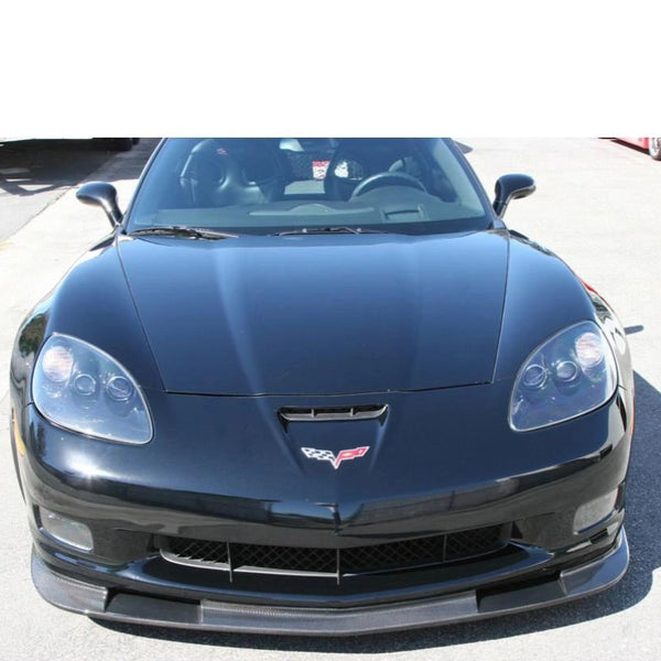 Chevrolet Corvette C6 Z06 Front Air Dam/ Splitter/ Lip Version 2 w/ Bumper Reinforcement 2006-2013 ( Z06 / GS only)