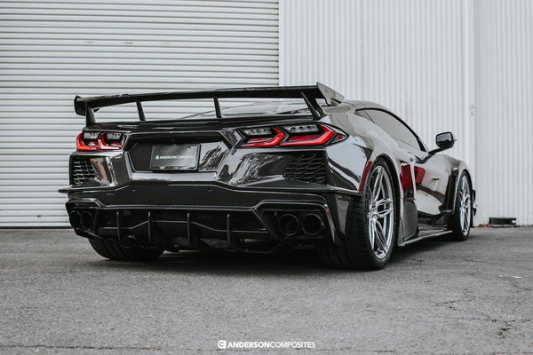 Carbon Fiber Wide-Track Package for 2020-2027 Chevrolet Corvette C8 (Contact for Availability)