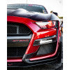 Anderson Composites 20-22 Ford Mustang Shelby GT500 Carbon Fiber Front Bumper Trim
