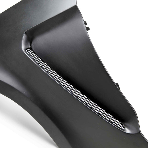 Anderson Composites 15-16 Ford Mustang GT350 Style Fiberglass Front Fenders