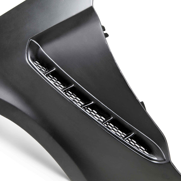 Anderson Composites 15-16 Ford Mustang GT350 Style Fiberglass Front Fenders