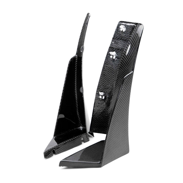 Anderson Composites 14+ Chevrolet Corvette C7 Z06 Front Bumper Canards