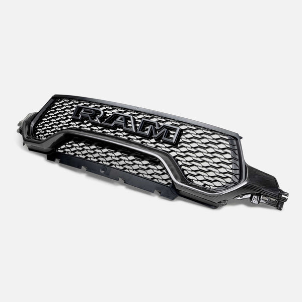 Anderson Composites 2021 Dodge RAM TRX Carbon Fiber Front Grille - Lower Trim