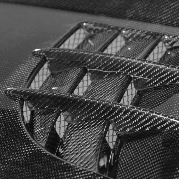 Anderson Composites 10-13 Chevy Camaro TTII-Style Carbon Fiber Hood