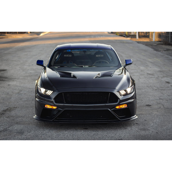 Anderson Composites 15-17 Ford Mustang (Excl. GT350/GT350R) Type-TT Double Sided Hood