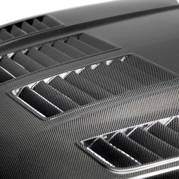 Anderson Composites 15-17 Ford Mustang (Excl. GT350/GT350R) Type-TW Double Sided Hood