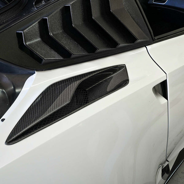 Anderson Composites 14+ Chevrolet Corvette C7 Z06 Quarter Panel Intake Vents