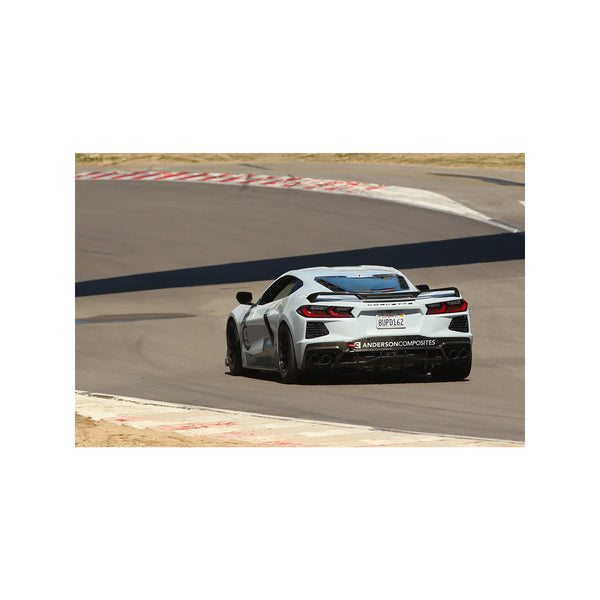 Anderson Composites 20-21 Chevrolet Corvette (C8) Carbon Fiber Rear Diffuser