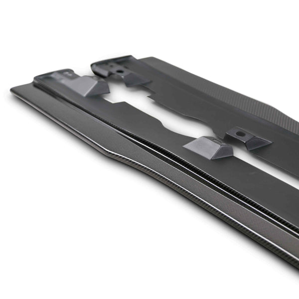Anderson Composites 16-17 Ford Focus RS Type-AR Rocker Panel Splitter