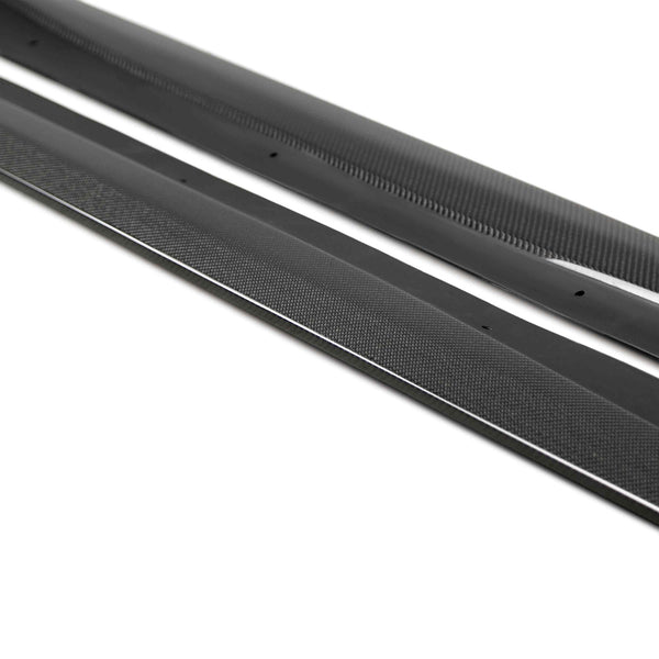 Anderson Composites 20-21 Dodge Charger Hellcat Type-MB Wide Body Rocker Panel Splitter