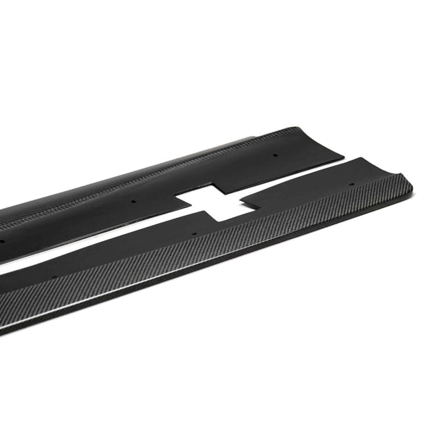 Anderson Composites 20-21 Dodge Charger Hellcat Type-MB Wide Body Rocker Panel Splitter
