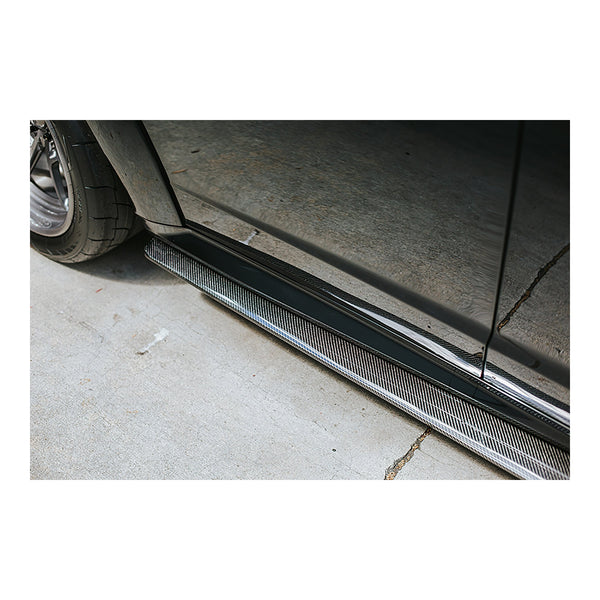 Anderson Composites 20-21 Dodge Charger Hellcat Type-MB Wide Body Rocker Panel Splitter