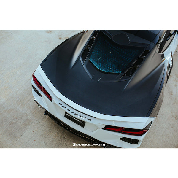 Anderson Composites 20-21 Chevrolet Corvette C8 Dry Carbon Decklid
