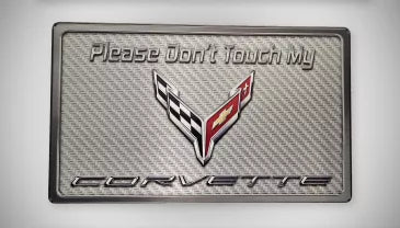 2020+ C8 Corvette - Please Don't Touch My C8 Corvette Dash Plaque | Choose Color