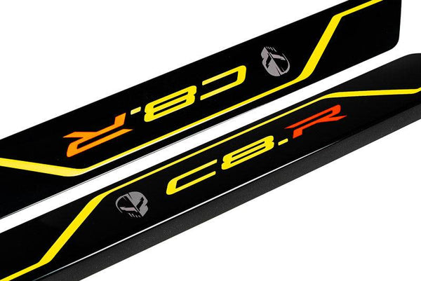 AMT C8 Corvette Carbon Flash C8R Door Sill Plate Covers