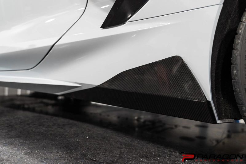 C8 Corvette Carbon Fiber or Carbon Flash 5VM Rocker Winglets