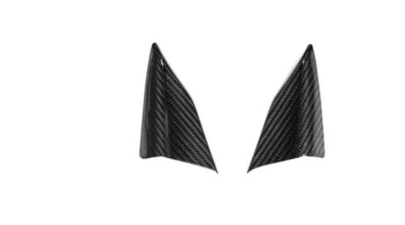 C8 Corvette Carbon Fiber A Pillar Interior Trim Overlay