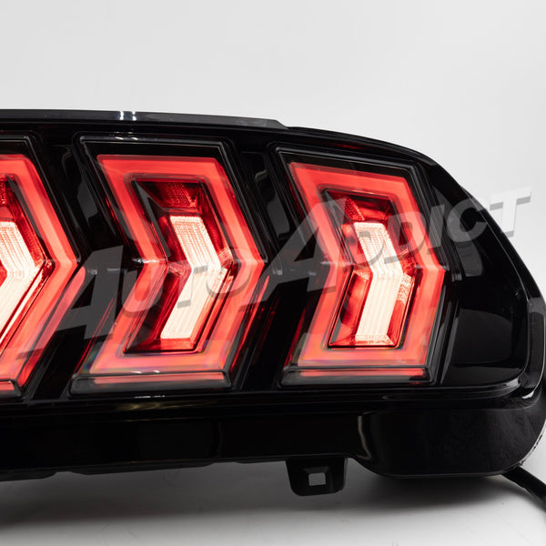 2024-2026 Mustang S650 Heritage-X™ RGB Taillights Amber Turn Signal Sequential w/ Animation