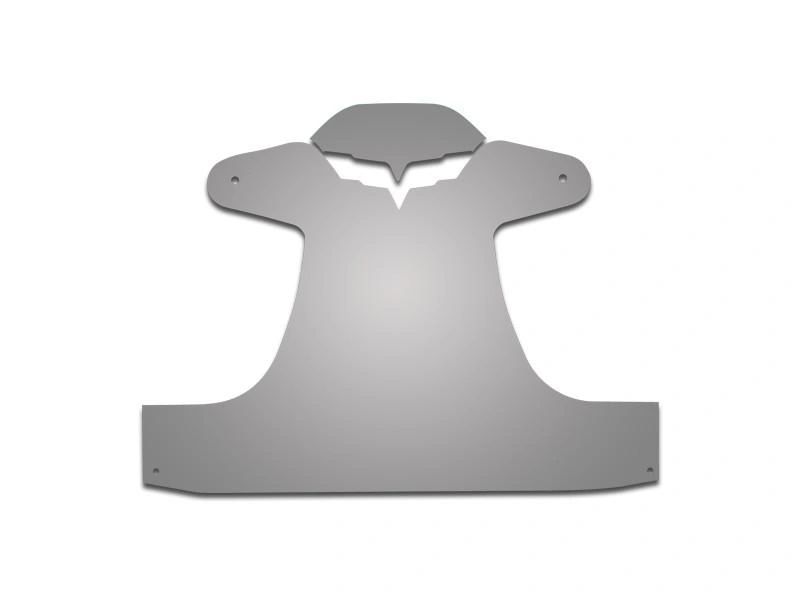 2006-2013 C6/Z06/GS Corvette - Air Tube Cover Component | Polished Stainless Steel