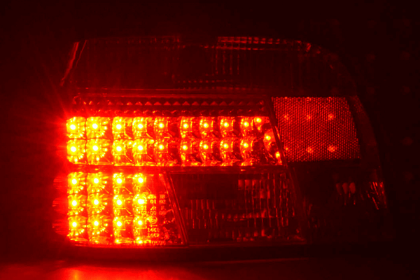 BMW 5-series E39 Sedan Red LED Taillights Set (1995-2000)