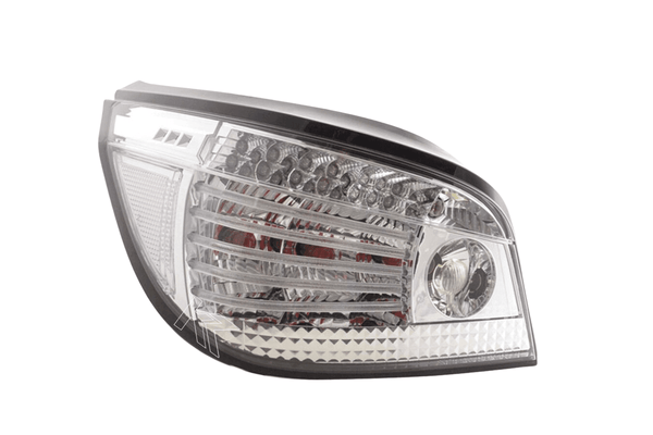 BMW 5-series E60 Sedan Chrome Clear LED Taillights Set (2004-2007)