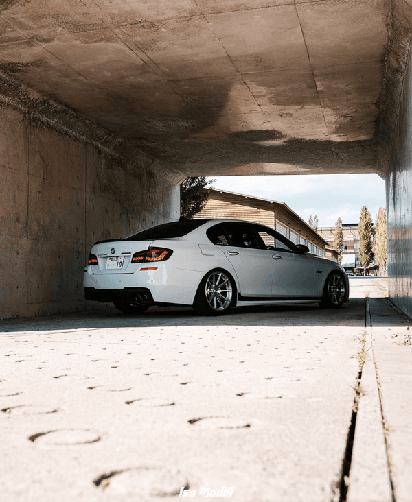BMW 5-Series F10 F18 M5 6th Gen GTS Style -Red or Smoked- OLED Dynamic LED Tail Lights (2011-2017)