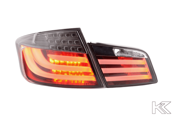 BMW 5-Series F10 Sedan Black LED Taillights (2010-2012)