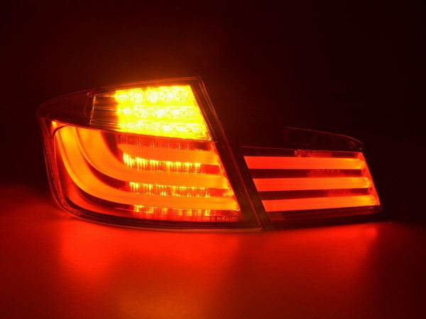 BMW 5-Series F10 Sedan Black LED Taillights (2010-2012)