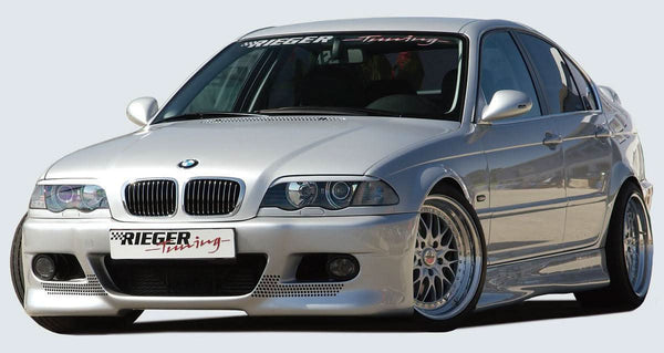 BMW E46 Sedan/Compact/Touring - Rieger "Twisty" Side Skirts