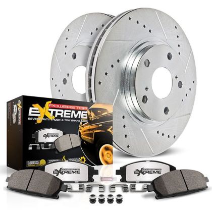 Power Stop 2021 - 2024 Ford Bronco Rear Z36 Truck & Tow Brake Kit