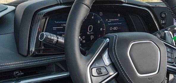 CForce Performance C8 Corvette Carbon Fiber Gauge Cluster Trim