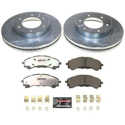 Power Stop 2021-2024 Ford Bronco Front Z36 Truck & Tow Brake Kit