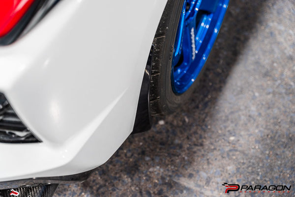 Paragon Performance C8 Stingray Corvette Extended Splash Guards - Carbon Flash