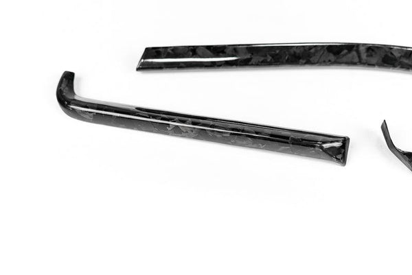 C8 Corvette Carbon Fiber Interior Trim - 3 Pc Kit - Black, Red, Blue Forged