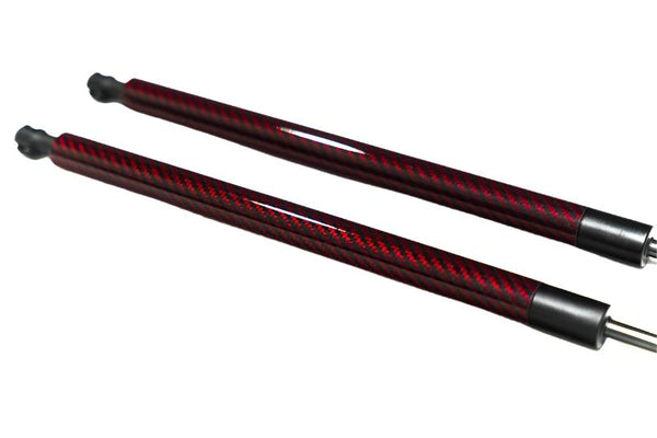 C8 Corvette Carbon Fiber Hood Struts "Black, Blue or Red"