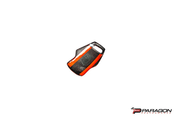CCS C8 Corvette Red Carbon Fiber Mode Selector Overlay