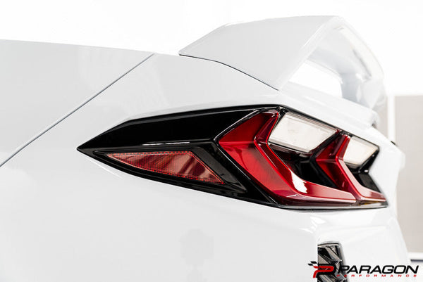 Tail light side marker overlay for C8 Corvette