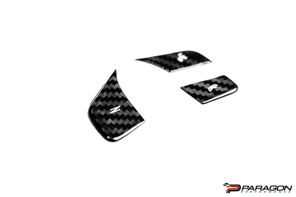 CCS C8 Corvette Steering Wheel Button Covers 1LT Only - NON HEATED