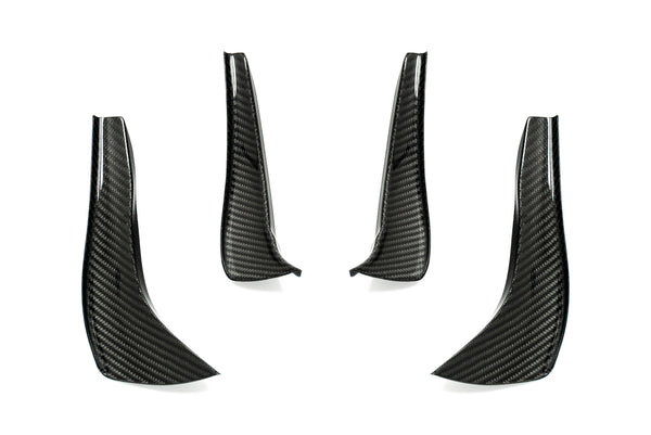 Verus Engineering Carbon Fiber Dive Plane / Canard Kit, Single or Dual Elements - C8 Corvette