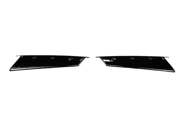 C8 Corvette Z51 Spoiler Wickers - Carbon Flash