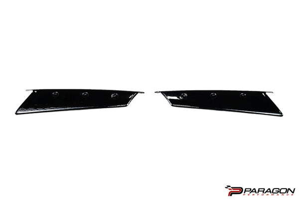 CCS C8 Corvette Z51 Spoiler Wickers - Carbon Flash